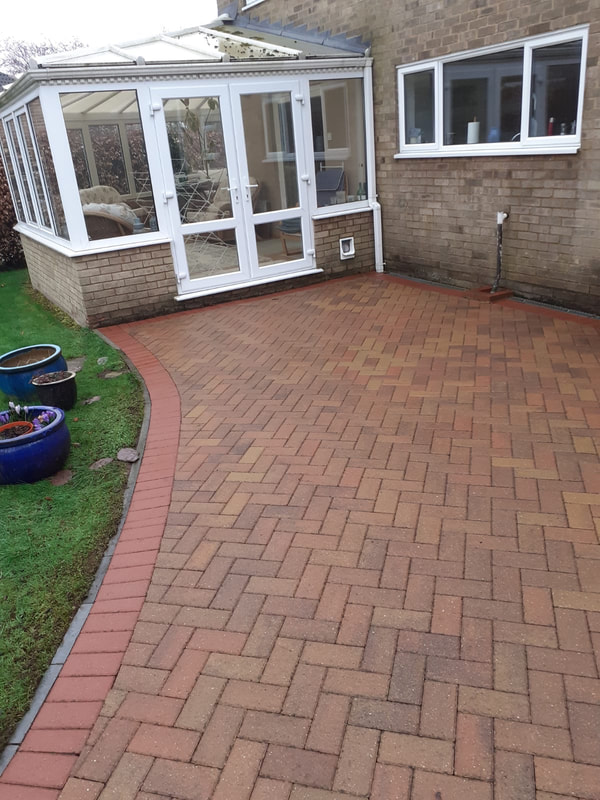Cleaned Brick Patio